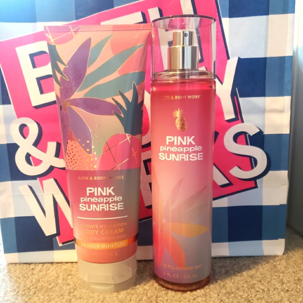 Pink Pineapple Sunrise Set
